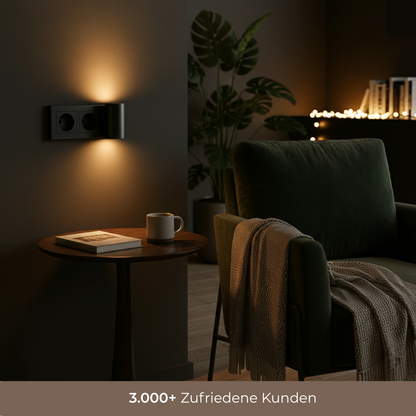 LysaLED® | Steckdosen-Wandleuchte