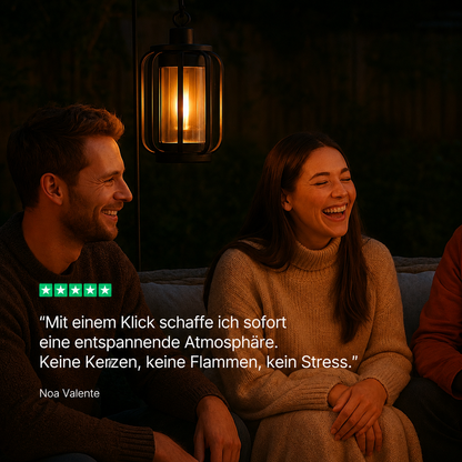 LumaFlame® | Kabellose Ambientelaterne